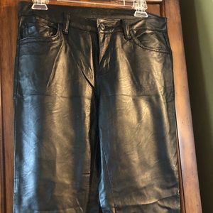 Cache Blake leather pants